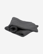 طقم مناشف حمام قطنية منزلية مكون من قطعتين - فحمي