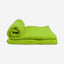طقم مناشف حمام قطنية منزلية من قطعتين، لون أخضر كيوي