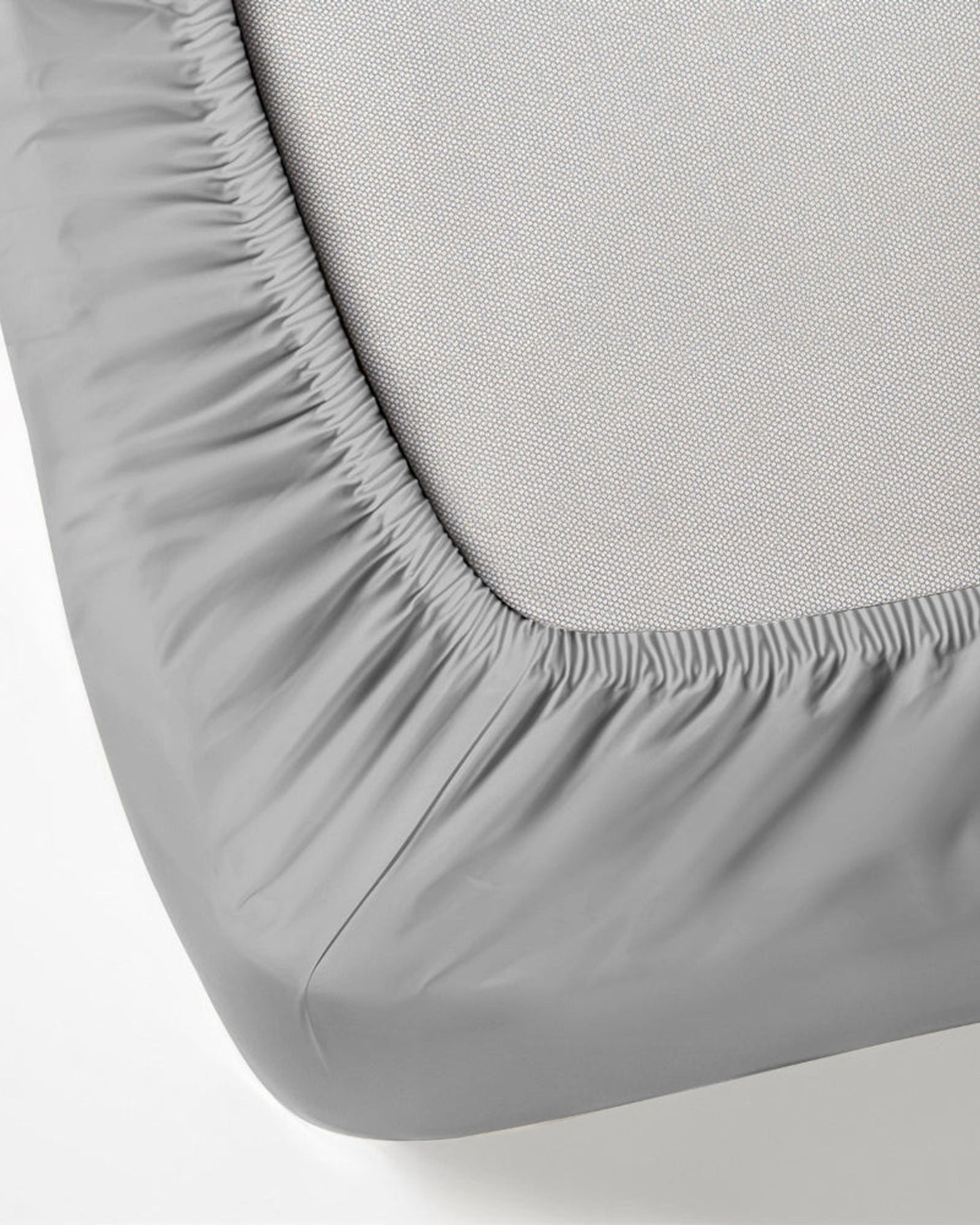 طقم ملاءات قطنية منزلية، 3 قطع، فائقة النعومة، رمادي