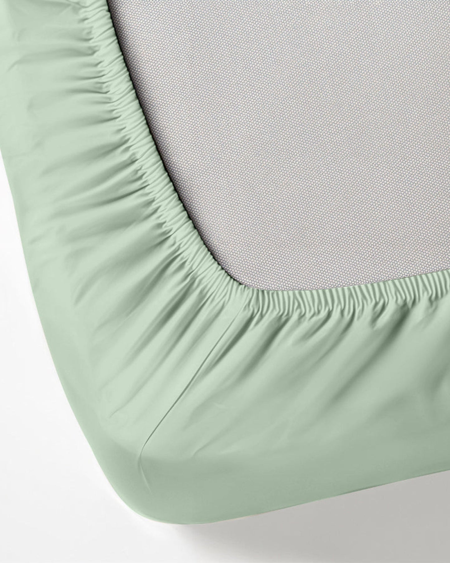 طقم ملاءات قطنية منزلية، 3 قطع، فائقة النعومة، لون أخضر نعناعي