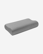 Cotton Home Smooth Memory Foam Pillow Anti-stress Fabric Grey