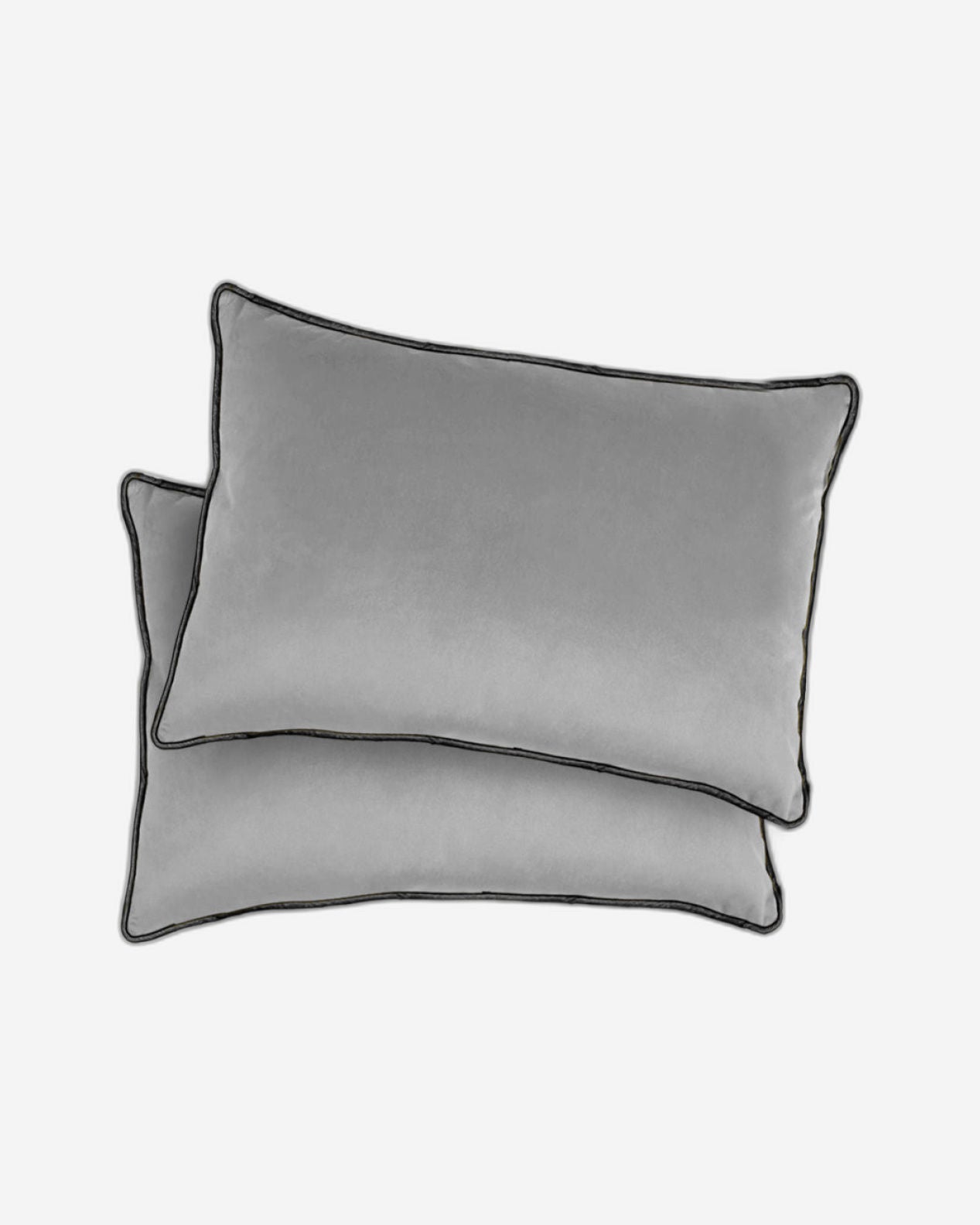 وسادة مخملية من القطن المنزلي مقاس 45 × 30 سم، عبوة من قطعتين