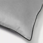 وسادة مخملية من القطن المنزلي مقاس 45 × 30 سم، عبوة من قطعتين