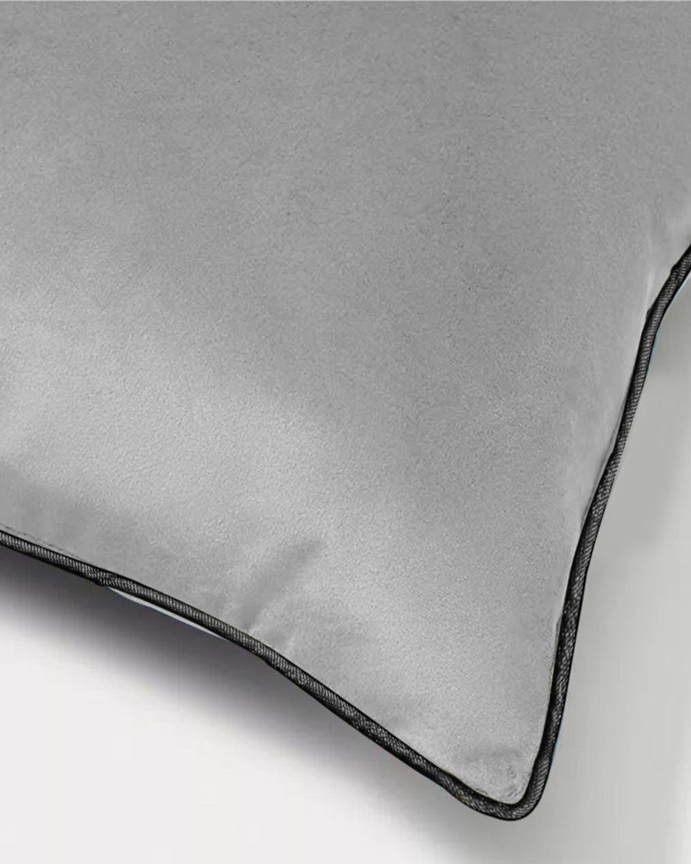 وسادة مخملية من القطن المنزلي مقاس 45 × 45 سم، عبوة من قطعتين