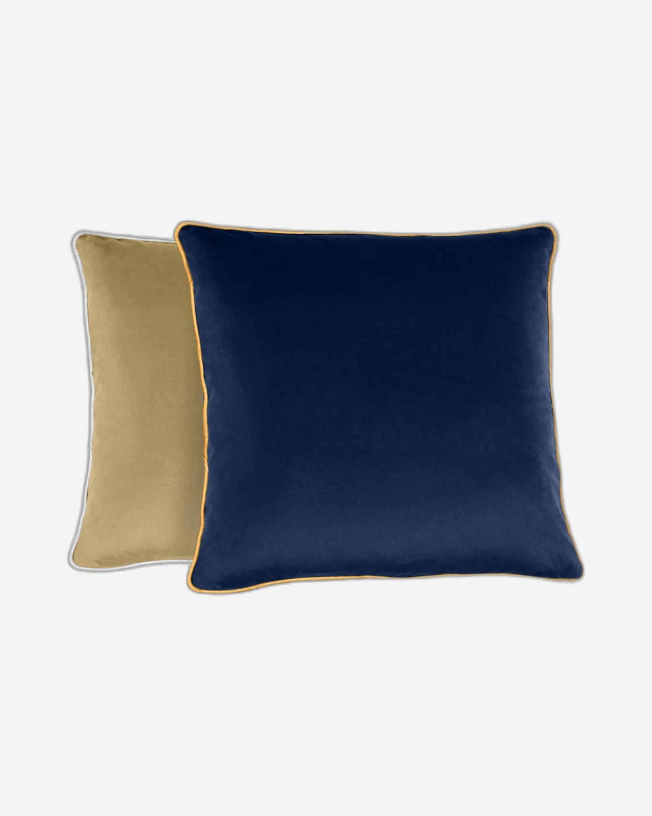 وسادة مخملية من القطن المنزلي مقاس 45 × 45 سم، عبوة من قطعتين