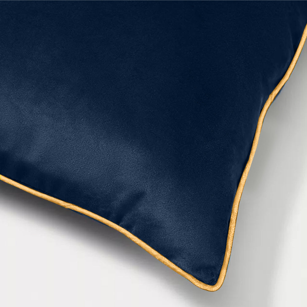 وسادة مخملية من القطن المنزلي مقاس 45 × 30 سم، عبوة من 4 قطع