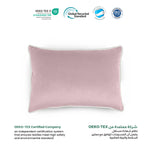 وسادة مخملية من القطن المنزلي مقاس 45 × 30 سم، عبوة من 4 قطع