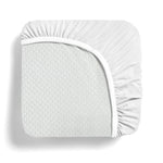 Cotton Home Coolant White Waterproof  Mattress Protector