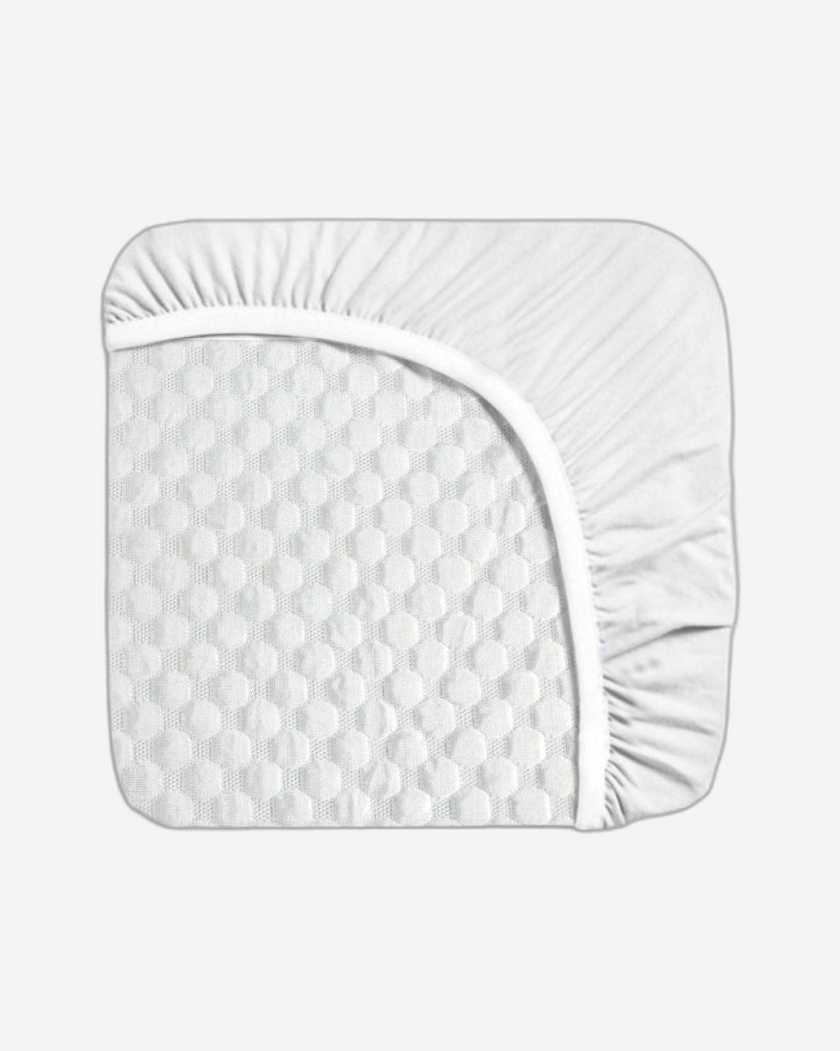 واقي مرتبة قطني منزلي أزرق اللون