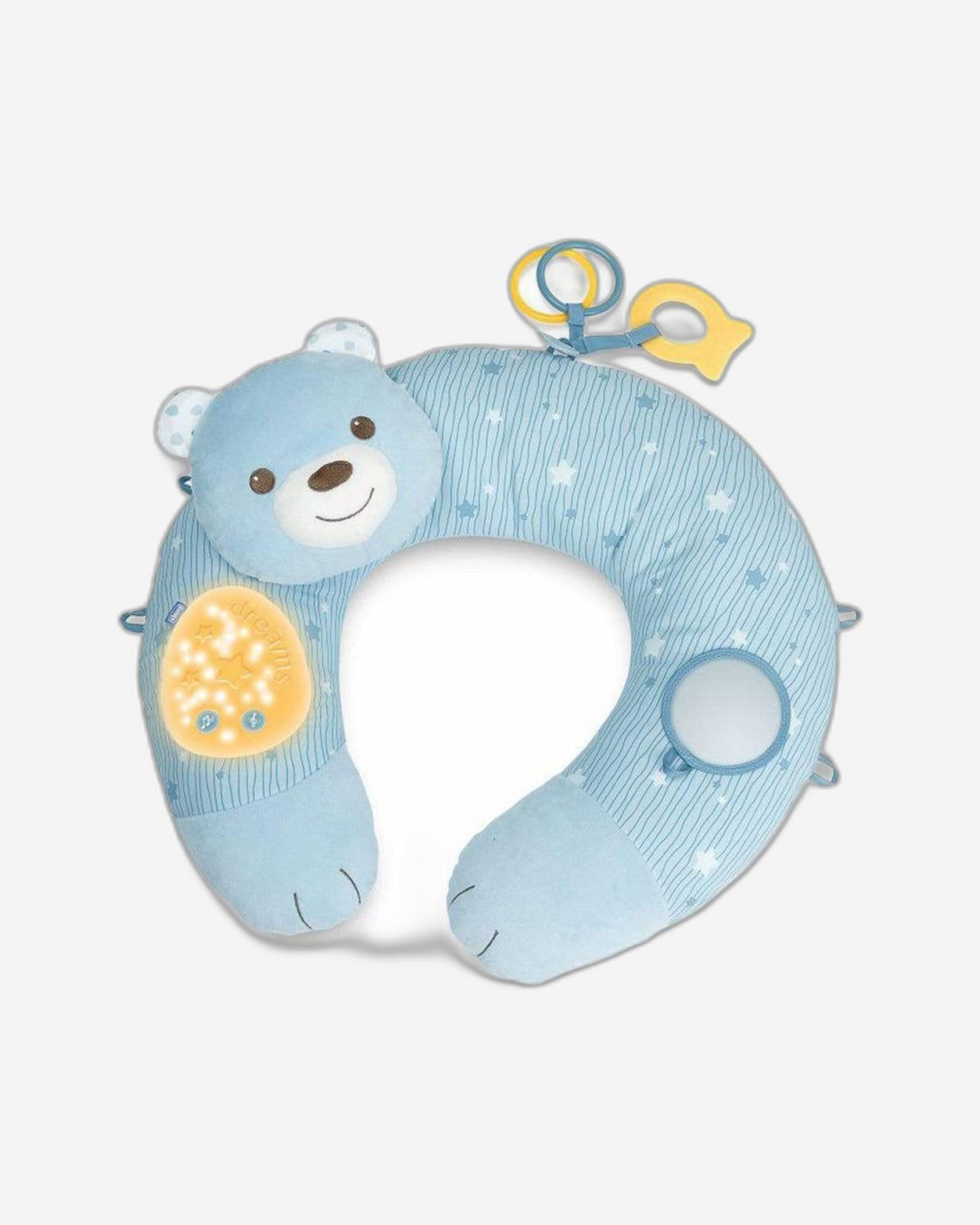 عشي الأول باللون الأزرق الفاتح