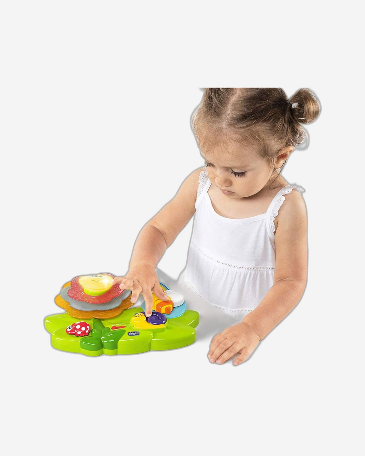 لعبة فرز وتكديس الزهور الحسية من تشيكو، من عمر 6 أشهر إلى 36 شهرًا