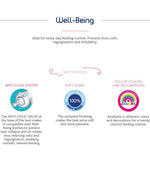 زجاجة رضاعة تشيكو ويل-بينج، 240 مل، تدفق بطيء، من عمر 0 أشهر فما فوق، سيليكون أزرق