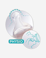 زجاجة رضاعة تشيكو ويل-بينج، 240 مل، تدفق بطيء، من عمر 0 أشهر فما فوق، مصنوعة من السيليكون المحايد