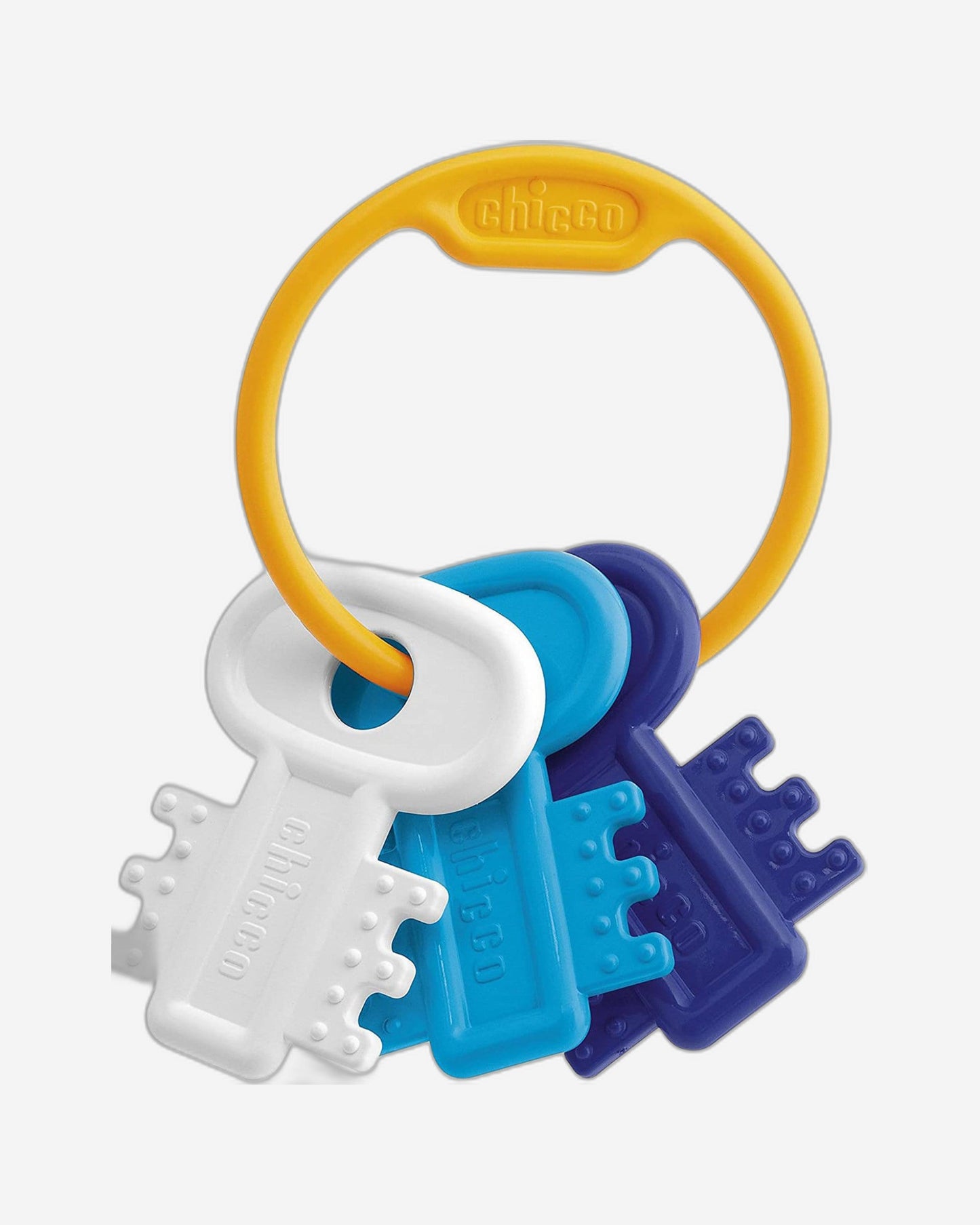 سلسلة مفاتيح CHICCO TEETHING للأولاد (أزرق) 3 أشهر فأكثر