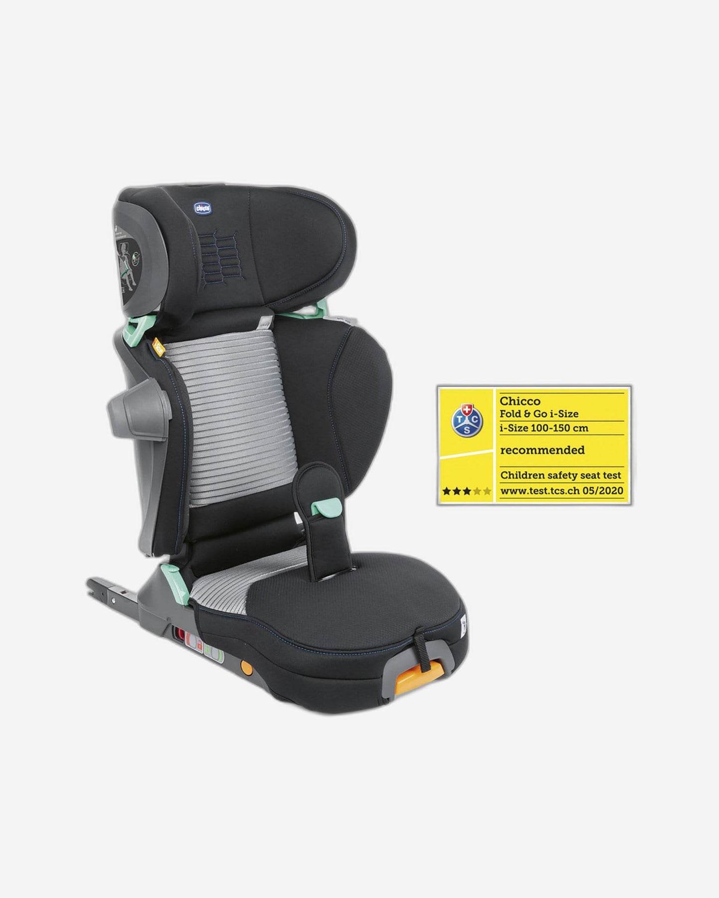 مقعد سيارة CHICCO FOLD&amp;GO I-SIZE AIR B أسود AIR