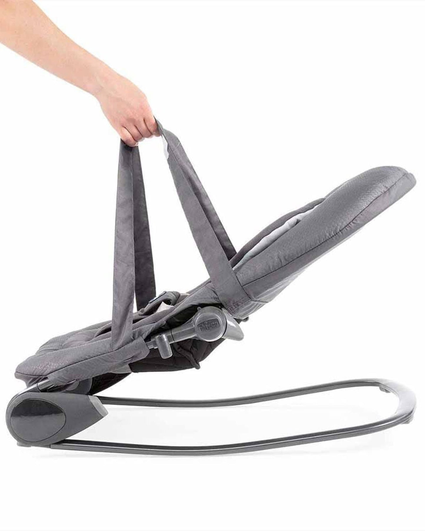 كرسي هزاز شيكو هوبلا لون رمادي قمري