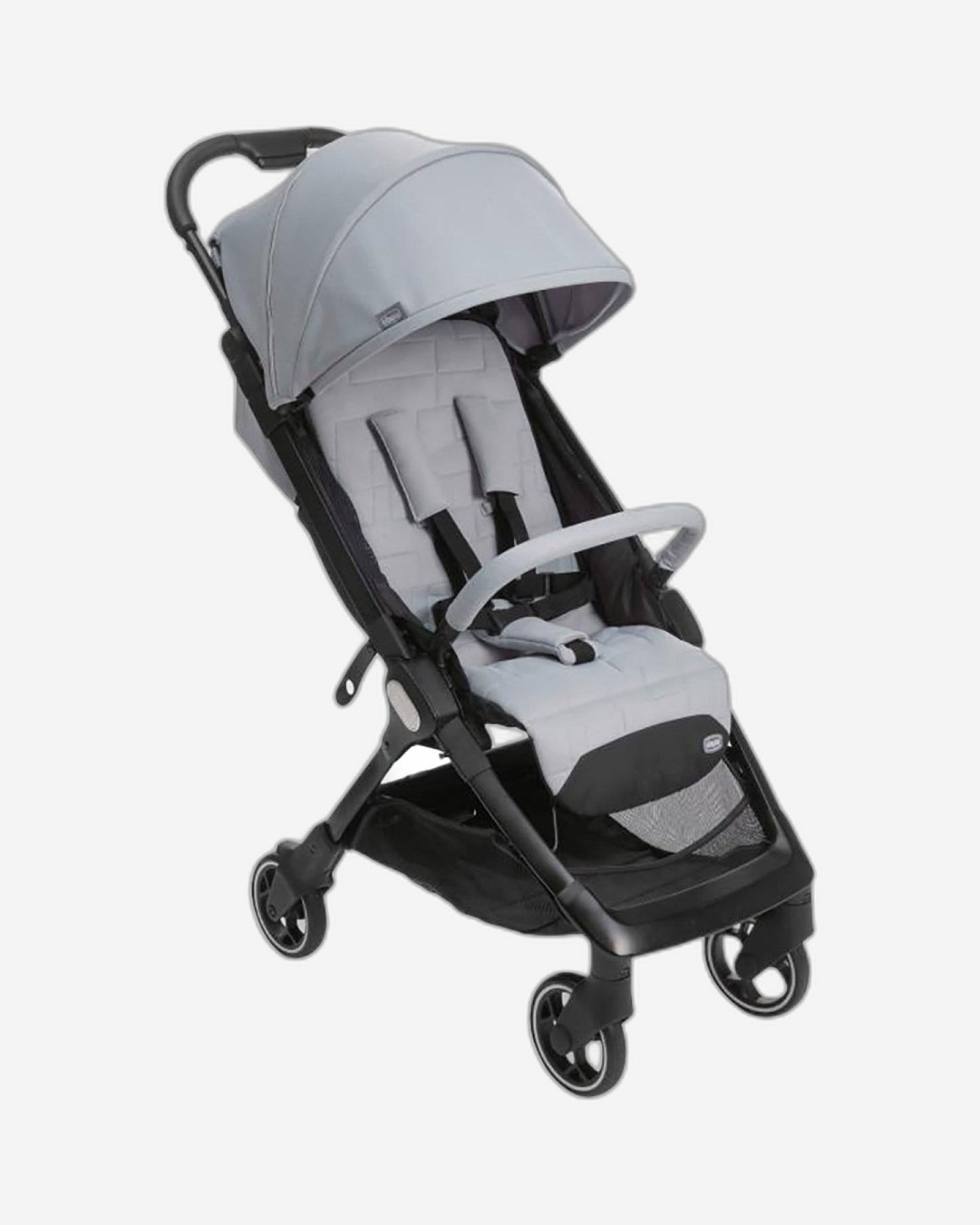 عربة أطفال CHICCO WE من عمر 0 أشهر إلى 5 سنوات - لون رمادي بارد