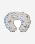 وسادة شيكو بوبي مع غطاء قطني بتصميم "هيلو بيبي"