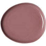 Shallow 27cm Porcelain Dinner Plate - Shiny Purple | Elegant & Durable Kitchen Tableware