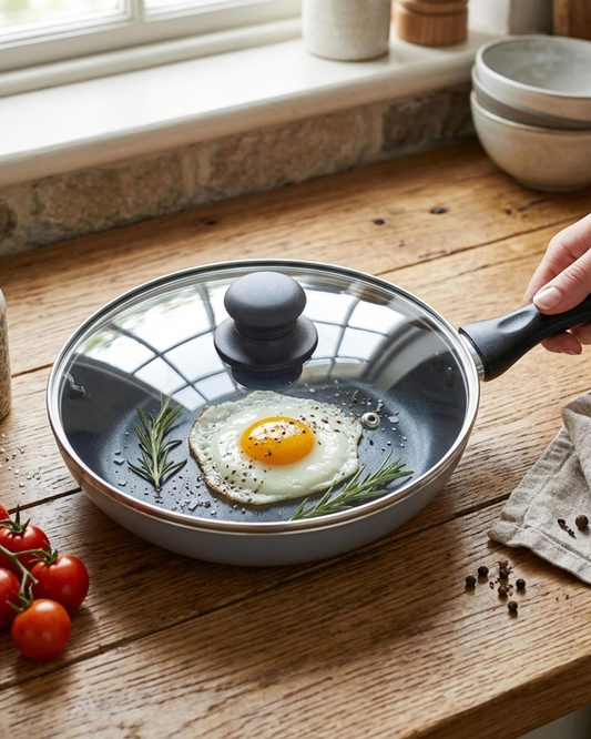 Wilson Fry Pan with Lid 20 cm Grey