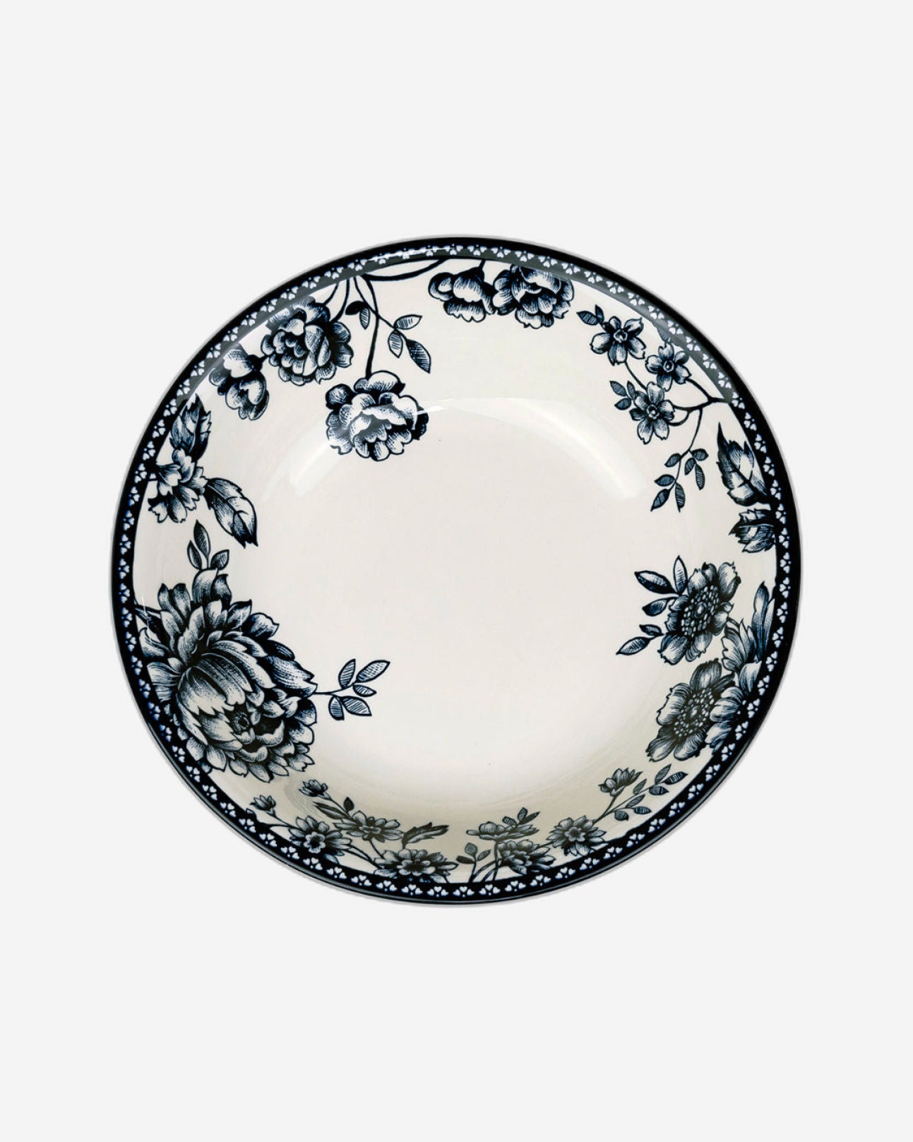 وعاء سلطة سيراميك أزرق داكن من مجموعة كلايتان رابسودي، مقاس 9 بوصات (مجموعة من قطعة واحدة)