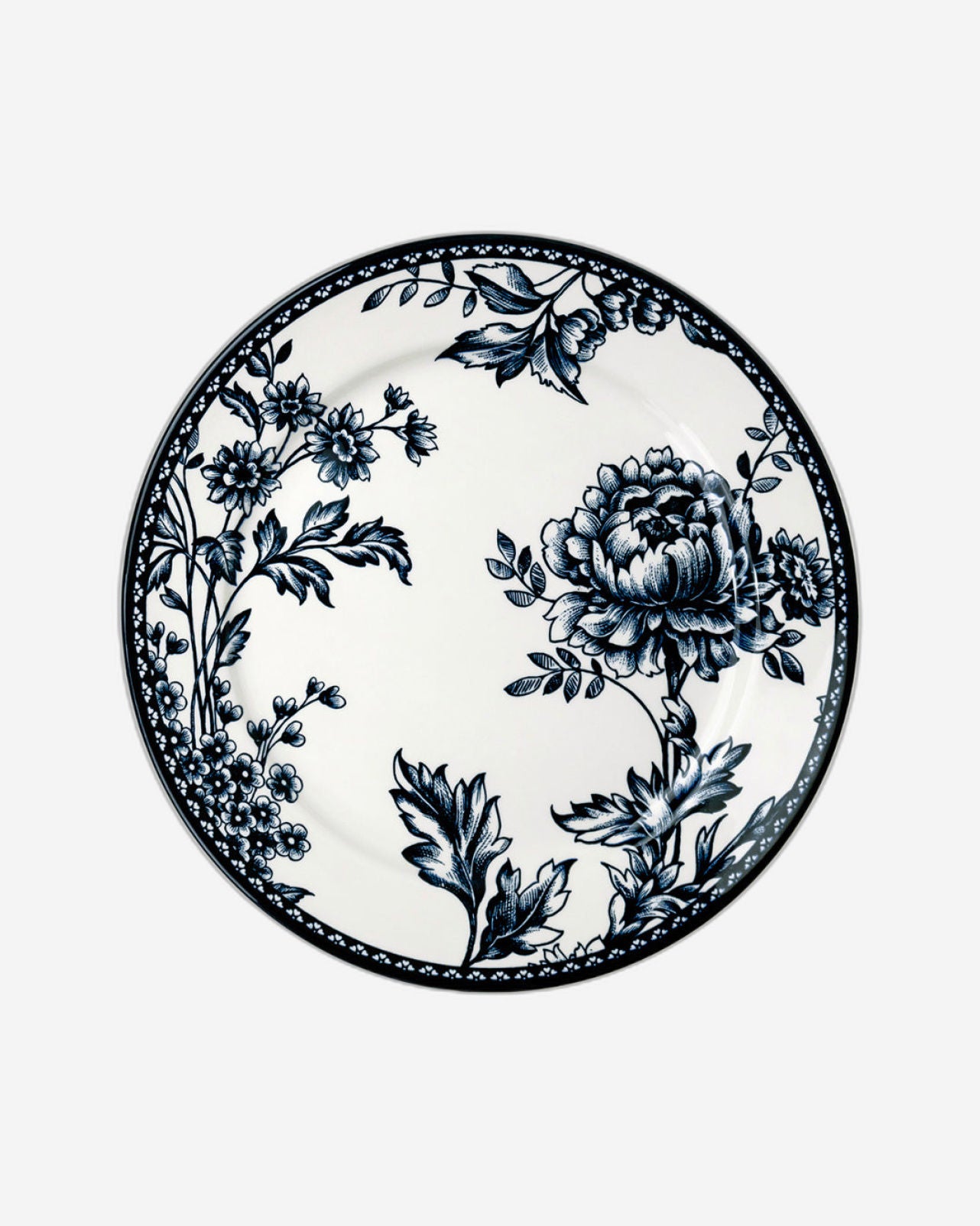 Claytan Rhapsody Collection 12-Inch Dark Blue Ceramic Chop Plate (Set of 1)