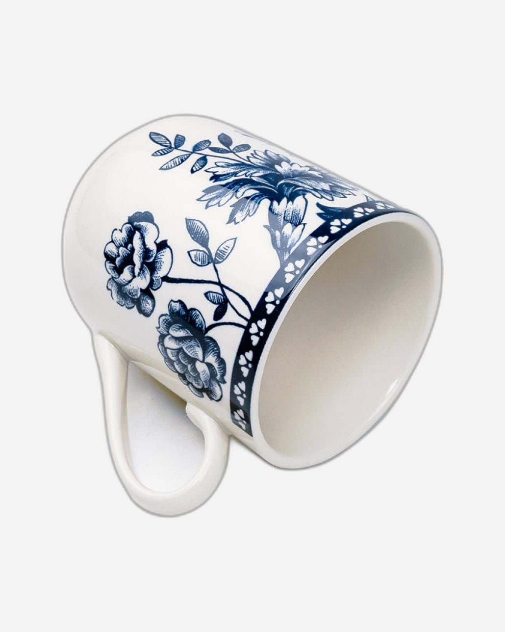 كوب سيراميك أزرق داكن من Claytan Rhapsody سعة 370 مل (مجموعة من قطعة واحدة)