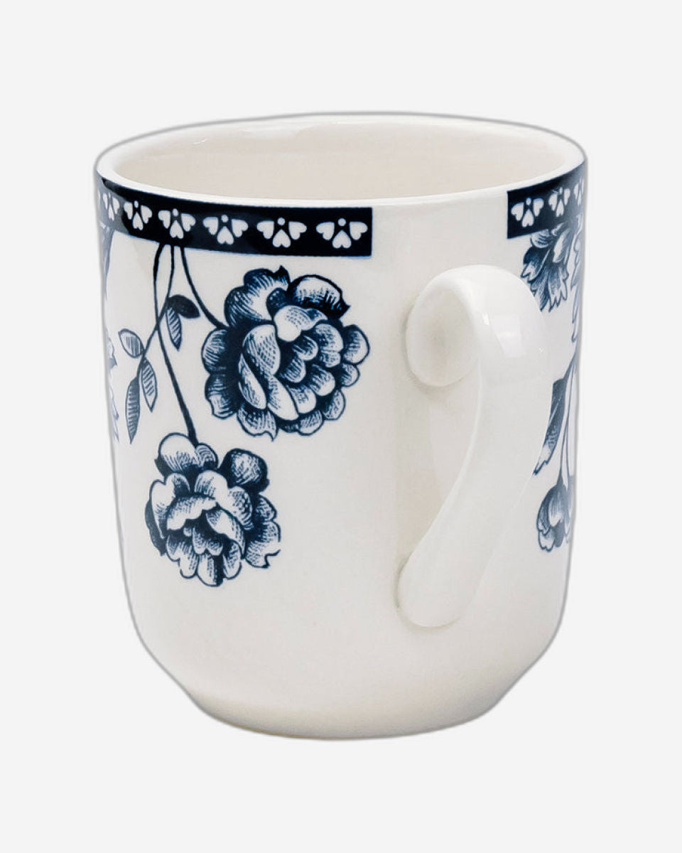 كوب سيراميك أزرق داكن من Claytan Rhapsody سعة 370 مل (مجموعة من قطعة واحدة)