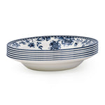 طبق حساء سيراميك أزرق داكن من Claytan Rhapsody مقاس 9 بوصات (مجموعة من قطعة واحدة)