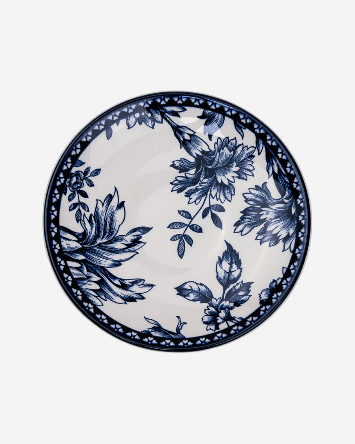 طقم أكواب وصحن سيراميك أزرق داكن من كلايتان رابسودي، سعة 240 مل (مجموعة من قطعة واحدة)