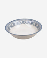 وعاء سلطة سيراميكي من Claytan Plethora مقاس 9 بوصات (رمادي وأبيض، مجموعة من قطعة واحدة)