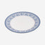 طبق عشاء بورسلين من Claytan Plethora مقاس 10.5 بوصة (رمادي وأبيض، مجموعة من قطعة واحدة)