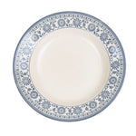 Claytan Plethora 8 inch Ceramic Salad Plate (Grey & White, Set Of 1)