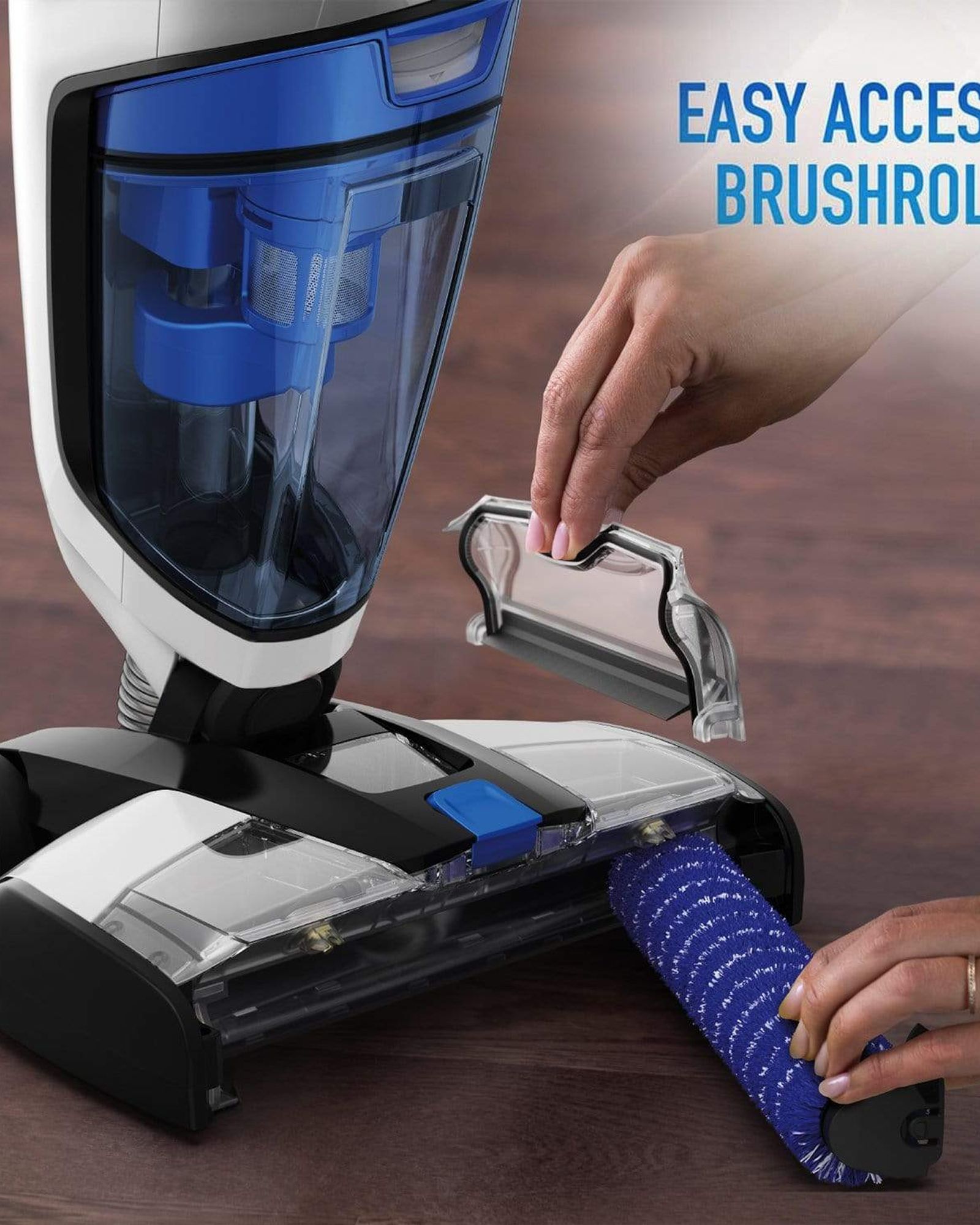 هوفر ONEPWR - مكنسة كهربائية لاسلكية Floormate Jet - 3 في 1 - منظف غسيل وتجفيف معًا