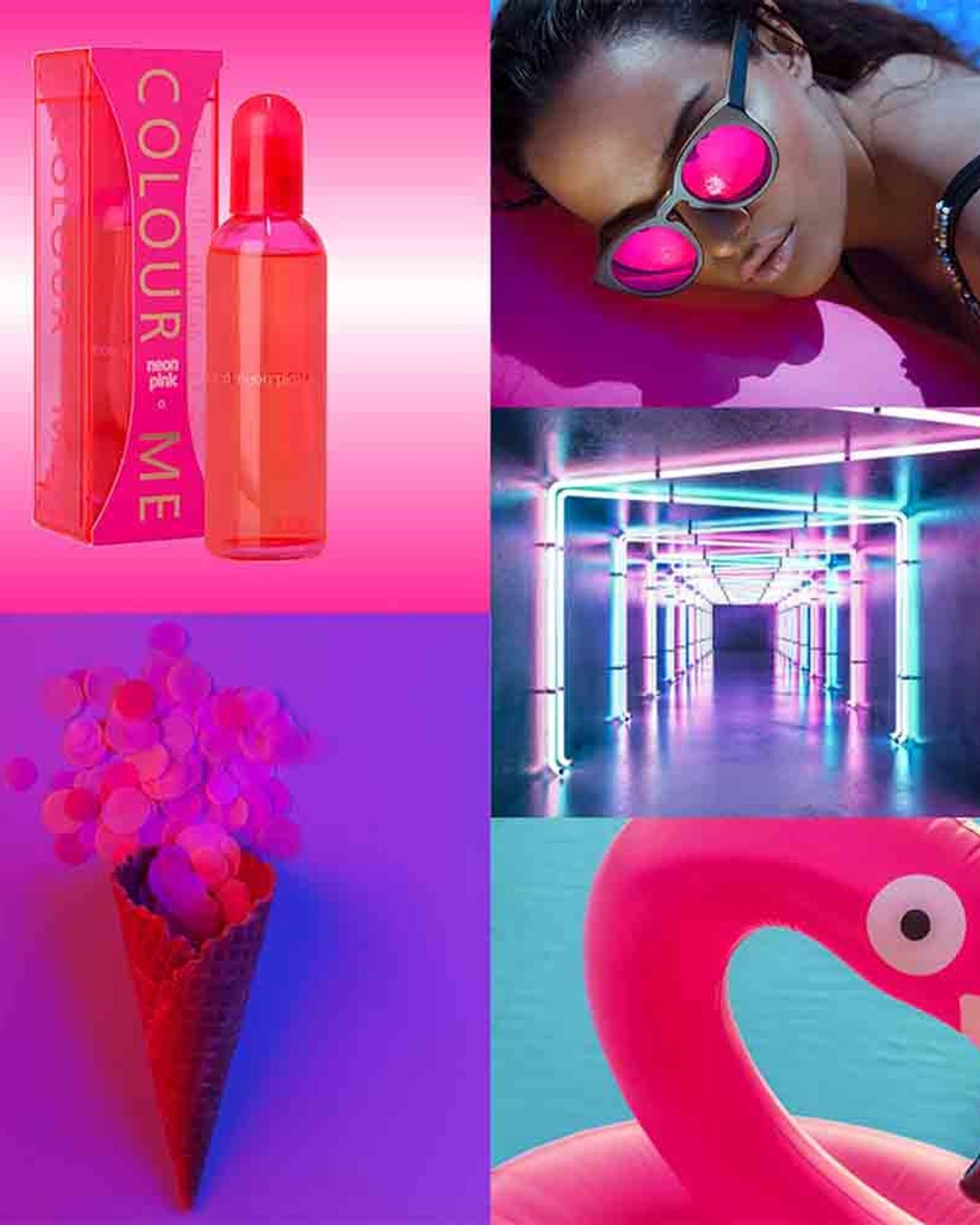 كولور مي فيمي نيون بينك أو دو بارفان 100 مل