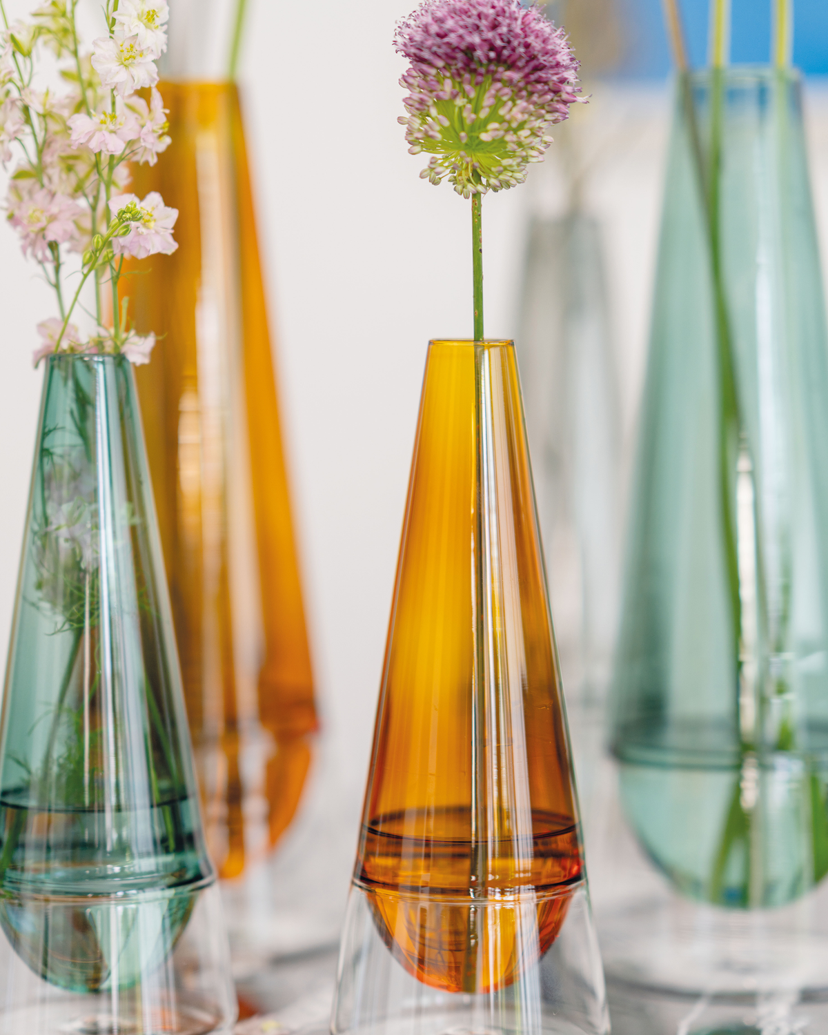 Zafferano Conosfera Vase Amber