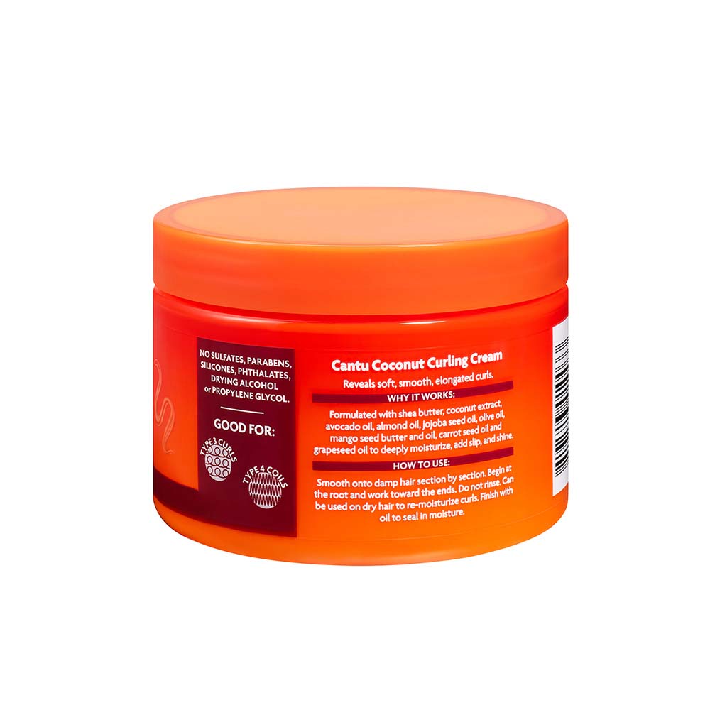 كريم تجعيد الشعر بجوز الهند الطبيعي من كانتو 340 جرام