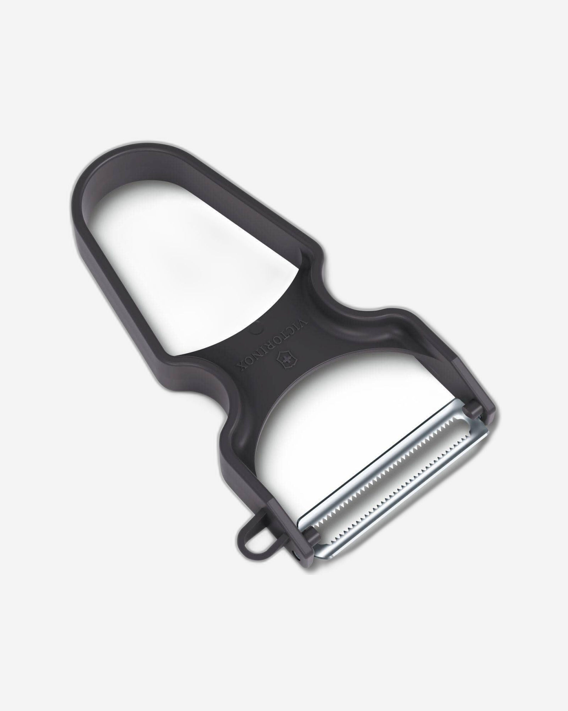 مقشرة فيكتورينوكس سريعة التقشير ذات الحافة المسننة باللون الأسود - 6.0933.3