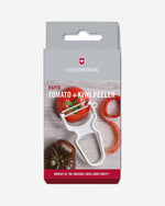 مقشرة فيكتورينوكس سريعة التقشير ذات الحافة المسننة باللون الأبيض - 6.0933