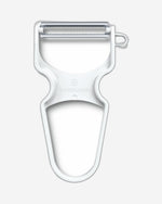 مقشرة فيكتورينوكس سريعة التقشير ذات الحافة المسننة باللون الأبيض - 6.0933