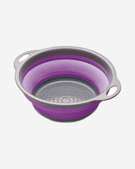 CW BR COLANDER 24CM COLLAPSIBLE PURPLE
