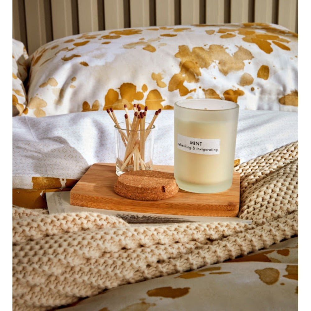 وسائد كريستي "علامات الحبر" 30×45 سم - ذهبي