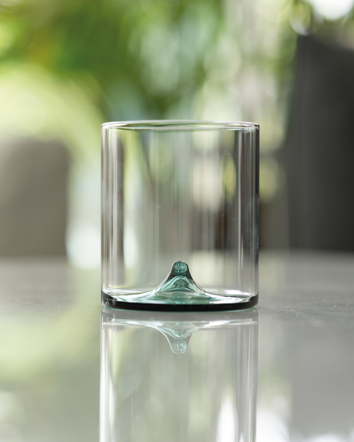 Zafferano Discobolo Tumbler Clear Lake Green Set 4