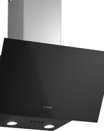 شفاط مطبخ بوش 60 سم من السلسلة 2، مثبت على الحائط، زجاج شفاف
