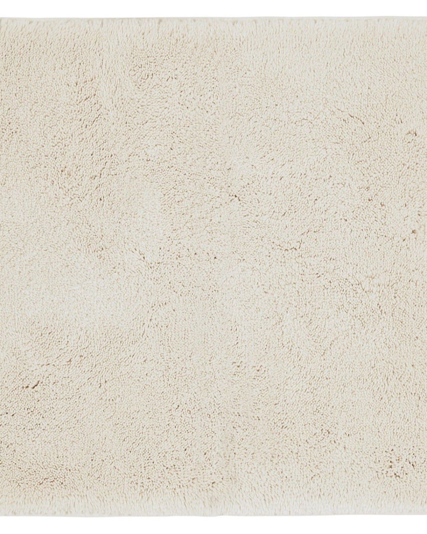 سجادة حمام كريستي ذات وبر كثيف، لون كريمي