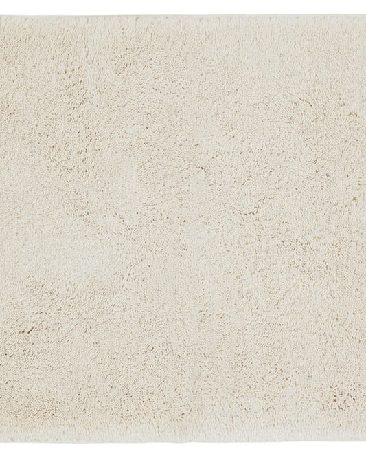 سجادة حمام مبطنة بظهر مطاطي ووبر عميق من كريستي، لون كريمي (رق)