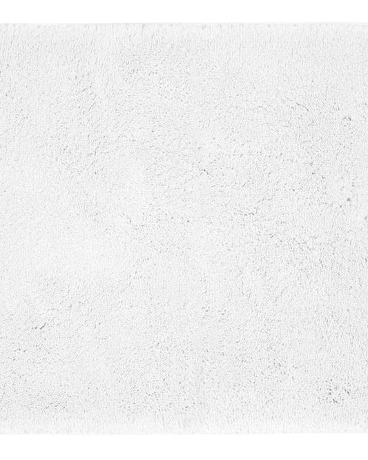 سجادة حمام مبطنة بظهر مطاطي من كريستي، بيضاء اللون