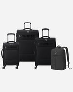 طقم ديلسي باريس سيكيوريتك فانجارد المكون من 3 قطع: عربة أمتعة قابلة للتوسيع + حقيبة ظهر أغريبل مجانية