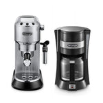  DELONGHI DEDICA ARTE PUMP ESPRESSO EC885.M + FILTER COFFEE MAKER 