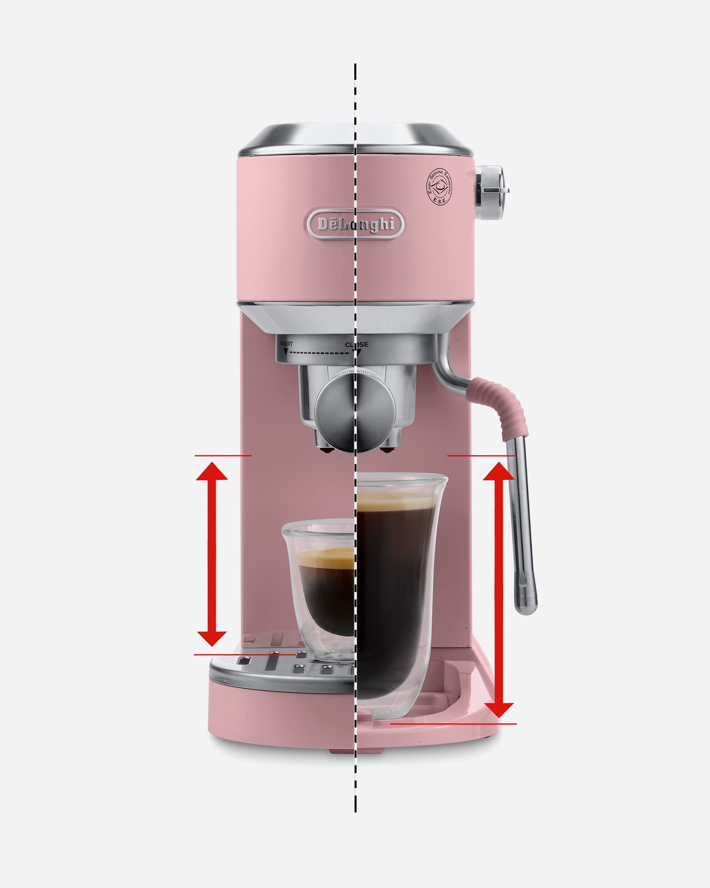 De'Longhi Dedica Style Pump Espresso and Cold Brew EC890.PK (ESMA Certfied)